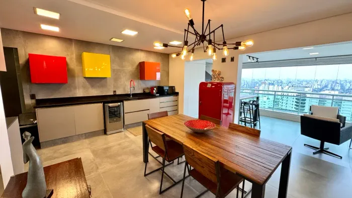 Apartamento para venda em Campo Belo com 3 quartos, sendo 3 suítes, 151m²