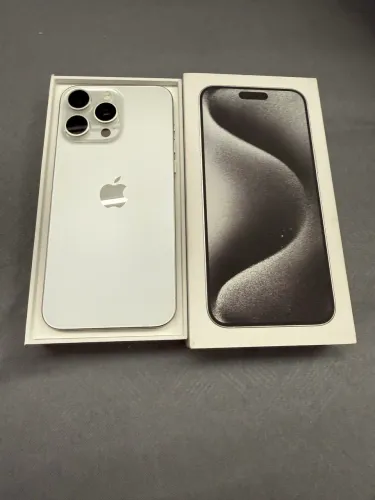 IPHONE 15 PRO MAX 256GB - TITANIUM BRANCO
