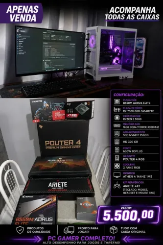 Pc gamer completo