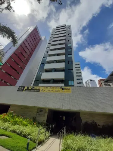 Alugo excelente flat mobiliado no Espinheiro - Recife - PE