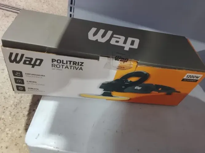 POLITRIZ ROTATIVA 7" 180MM 1200W WF PR01 220V - FW010718 WAP