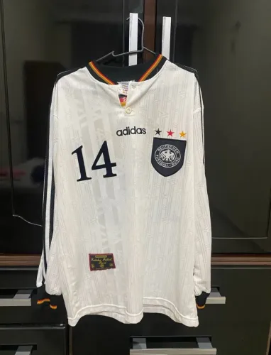 Camisa original de jogo Alemanha 1996
