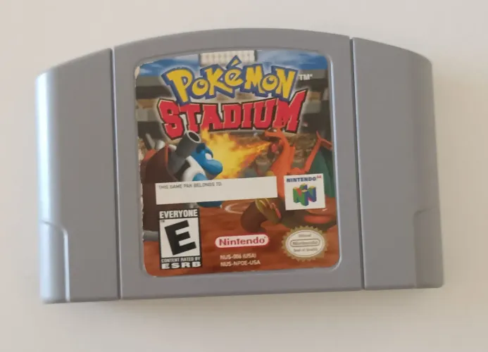 Jogo Pokémon Stadium. Nintendo 64 - Original
