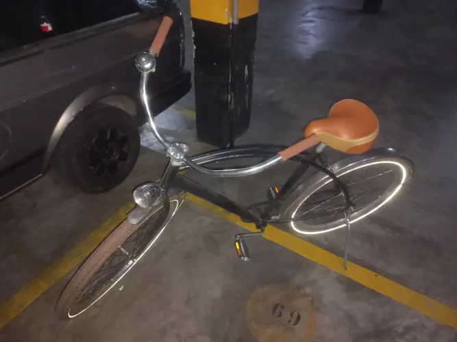 Bike Caiçara freio contra pé