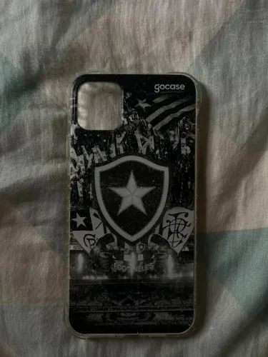 Capa GoCase Oficial do Botafogo para Iphone 11 Pro Max nunca usada
