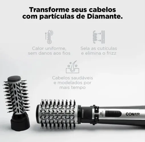 Escova Secadora Rotativa Conair - Polishop