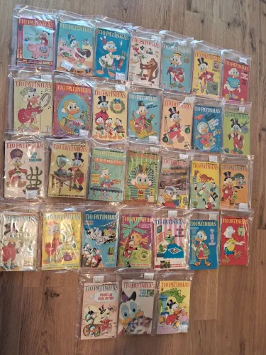 TIO PATINHAS: COLEÇÃO ABRIL - NÚMEROS 31 AO 60 + 132