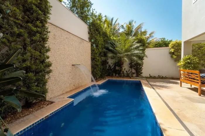 Condomínio Bosque Karaiba, Casa Estilo Sobrado, 3 Suítes, Escritório, Área Gourmet Complet