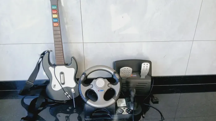 Controle Volante e Guitarra PlayStation 2