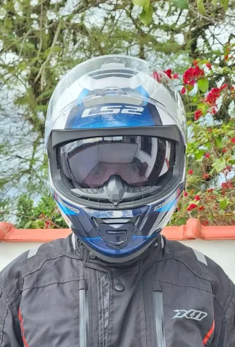 Capacete LS2 Storm FF800 John McPhee M/56 - Pouquíssimo uso