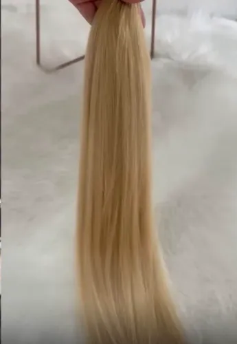 Mega Hair Loiro 100% Humano 70cm
