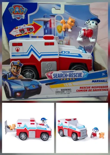 Caminhão De Resgate Marshall Patrulha Canina Search & Rescue Completo NOVO
