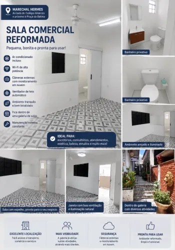 Sala comercial em Marechal Hermes