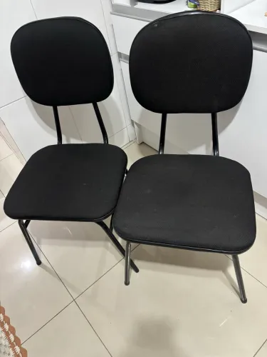 2 DUAS CADEIRAS escritório recepção novíssimas