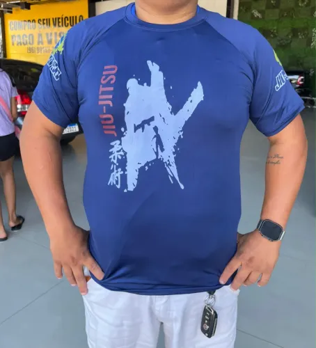 CAMISA TREINO COMPRESSÃO JIU-JÍTSU MUAY THAI