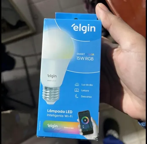 Lâmpada inteligente Elgin
