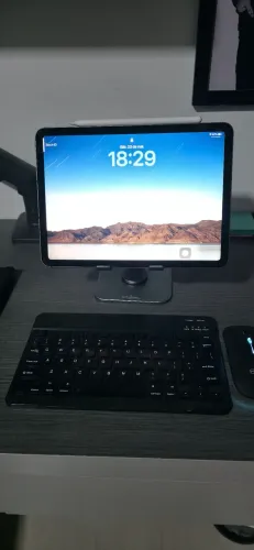 Ipad Air 5ª Geração 256GB Wifi+Celular + Apple pencil 2ª Geração + Teclado-mouse-base
