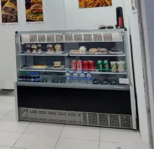 Balcão vitrine refrigerado Gelopar