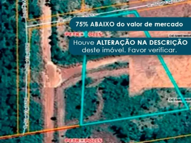 Terreno 13.680 m² - Várzea Grande-MT - Rua SD 11321813 - Lt. 02 da Qd. 04 (Chácara 02) - P