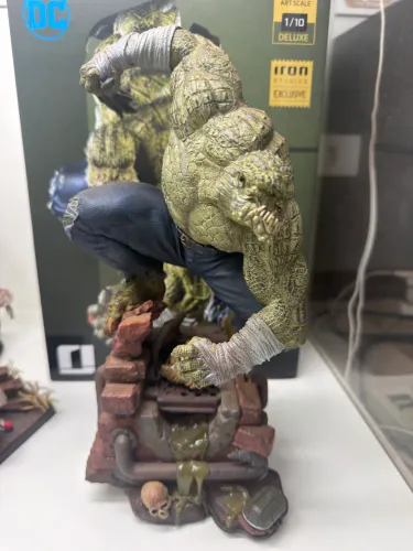 Killer Croc - Iron Studios - CCXP - Perfeito - Na Caixa