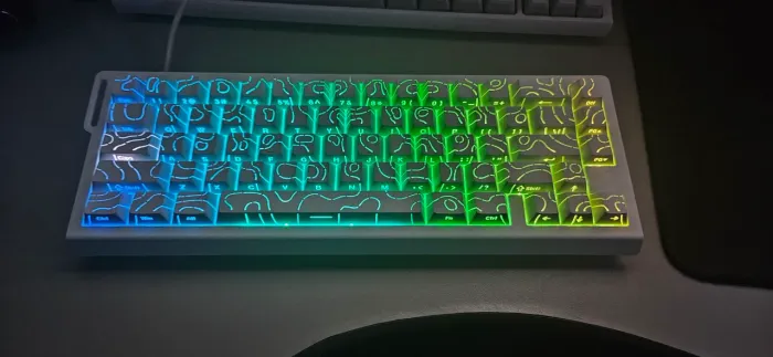 Teclado magnético Attack Shark x68 he - NOVO