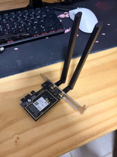 Placa WiFi 6 e Bluetooth 5.2 para computador