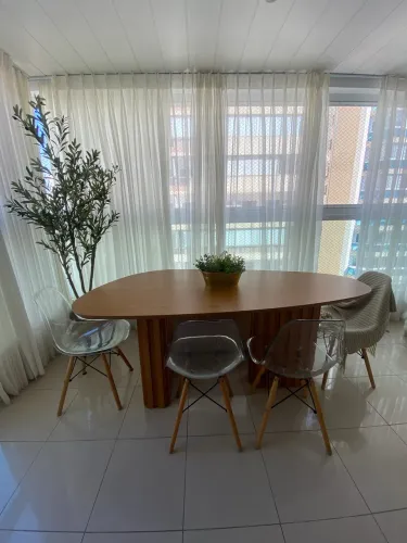 Cadeiras eames acrílico luxo transparente