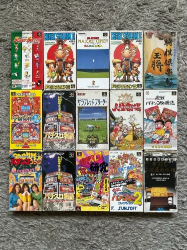 Caixa e Manual - Super Famicom