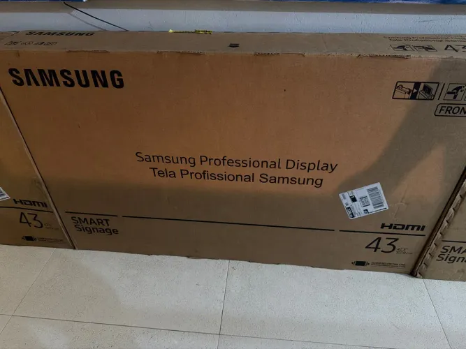 Carcaça de tv Samsung 43 polegadas