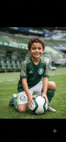 Conjunto Palmeiras infantil