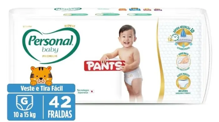 FRALDA PERSONAL PANTS TAMANHO G