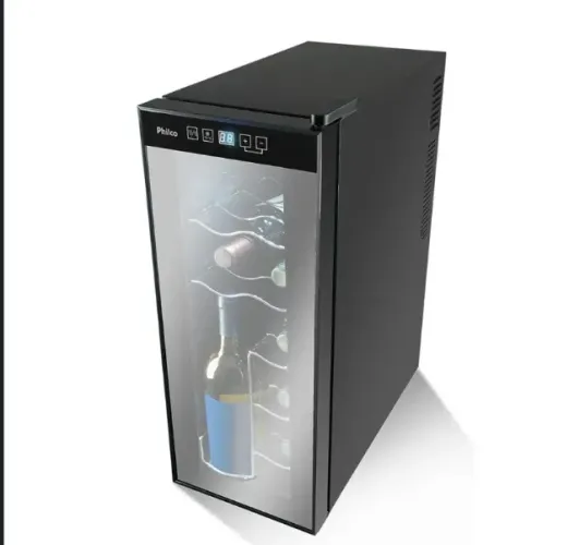 Adega Climatizada 12 Garrafas Philco Display Digital PAD12E Bivolt