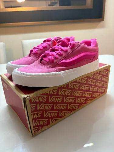 Vans Knu Skool Nubuck Pink Glo