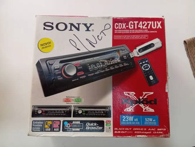 Rádio Dvd Sony