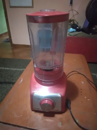 Liquidificador Mondial TURBO INOX L 1000W 12 VELOCIDADE.(TROCO EM FURADEIRA)lê anúncio 