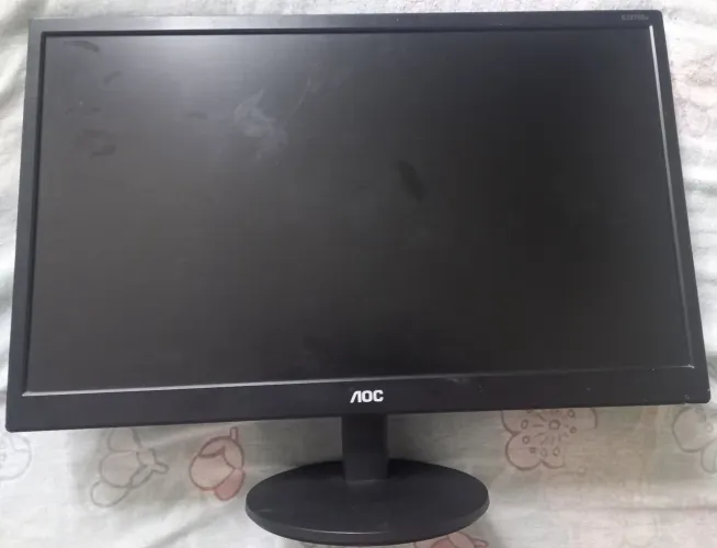 Monitor- Led AOC 21,50" full HD , modelo e2270swn . R$250 ACEITO PROPOSTA.