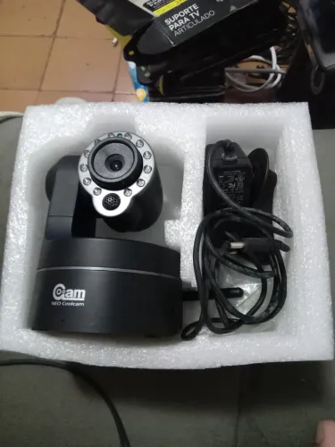 Câmera plug & play wi-fi