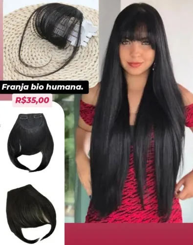 Franjinhas bio humana.