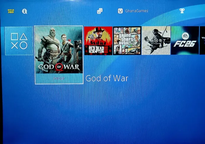 PS4 GOLDHEN 12.00 1tb + 21 jogos