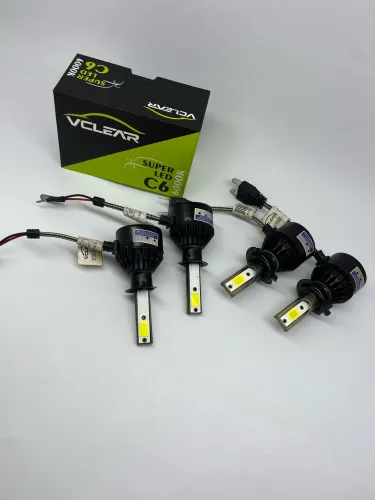 Super Led C6 VClear H1 / H7 6000k