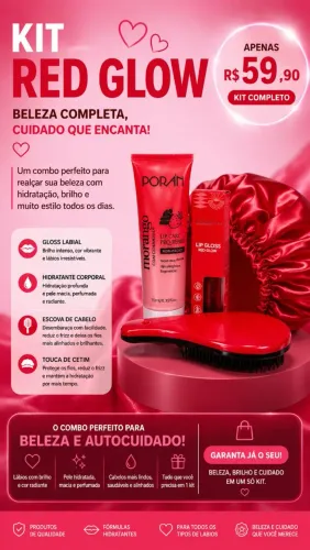 Kits de maquiagem diversos!