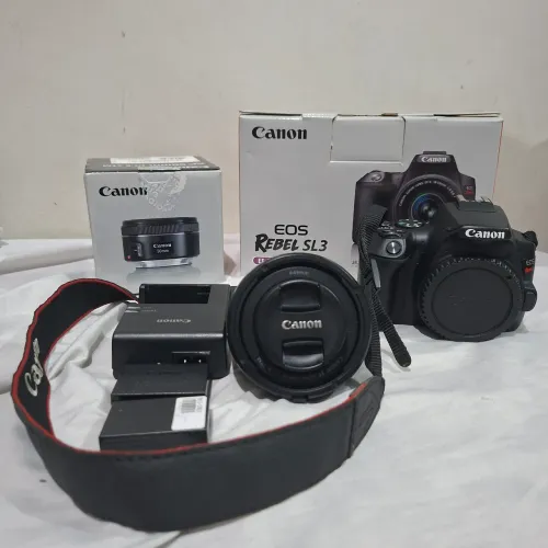 Canon SL3 + 50mm 1.8 Nova menos 10k clicks para sair hoje!