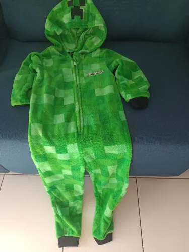 Pijama Minecraft 6 anos