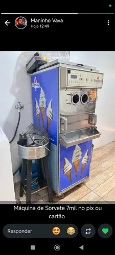 Máquina de sorvete