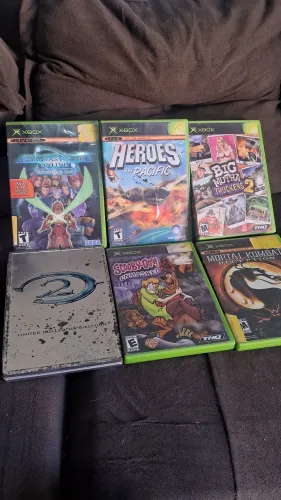 Lote de jogos xbox clássico originais americanos cib