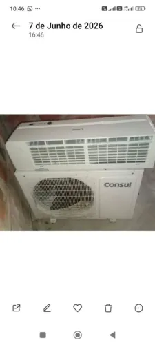 Ar-condicionado já com instalação