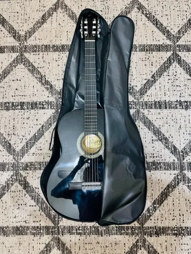 Violão Giannini Start N-14 BK Nylon Preto + Capa (Excelente Estado)