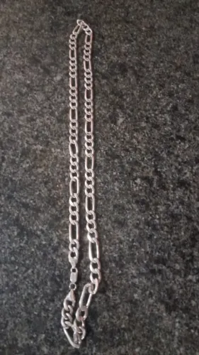 Cordão de prata pura