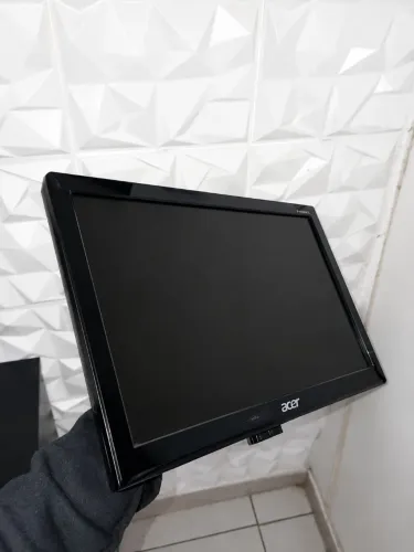 Monitor Acer LED 60Hz - Excelente Estado + Cabos de Brinde + Frete Grátis