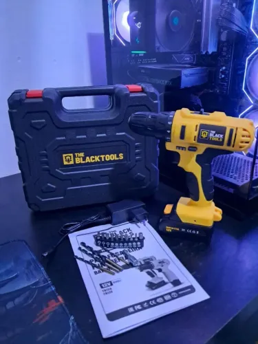 Promoção!!! Parafusadeira Sem Fio The Black Tools 12V